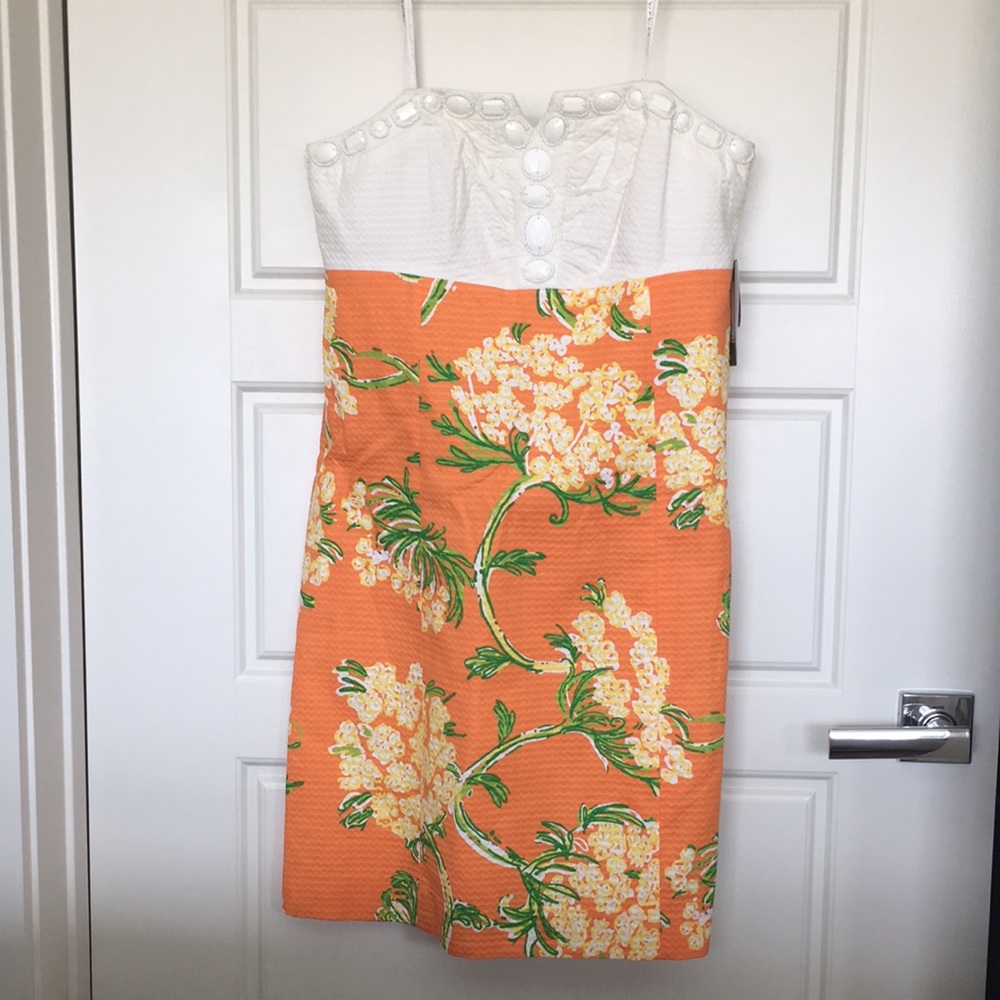 Orange Lilly Pulitzer dress, size 6.